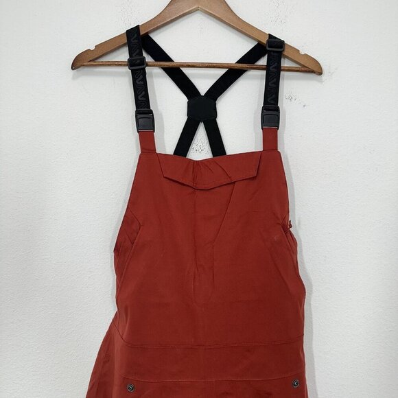 Flylow Women's Moxie Bib Pant Skiing Snowboarding Outdoors Size M Redwood NWT - Picture 2 of 10
